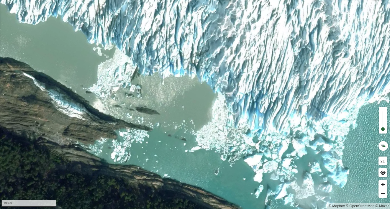 Vista de GaiaGPS - Rutas de senderismo